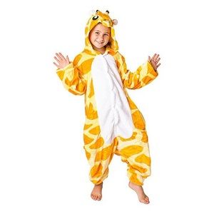 Plush Giraffe hooded Onzie/costume (sz 3-6yrs)